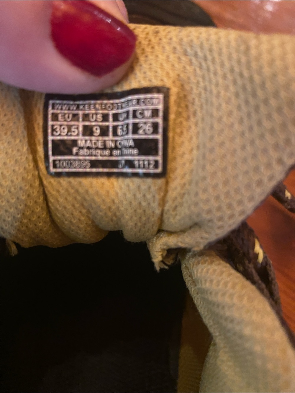 Keen womens 9 Brown and Yellow hiking Sneakers - Picture 4 of 7